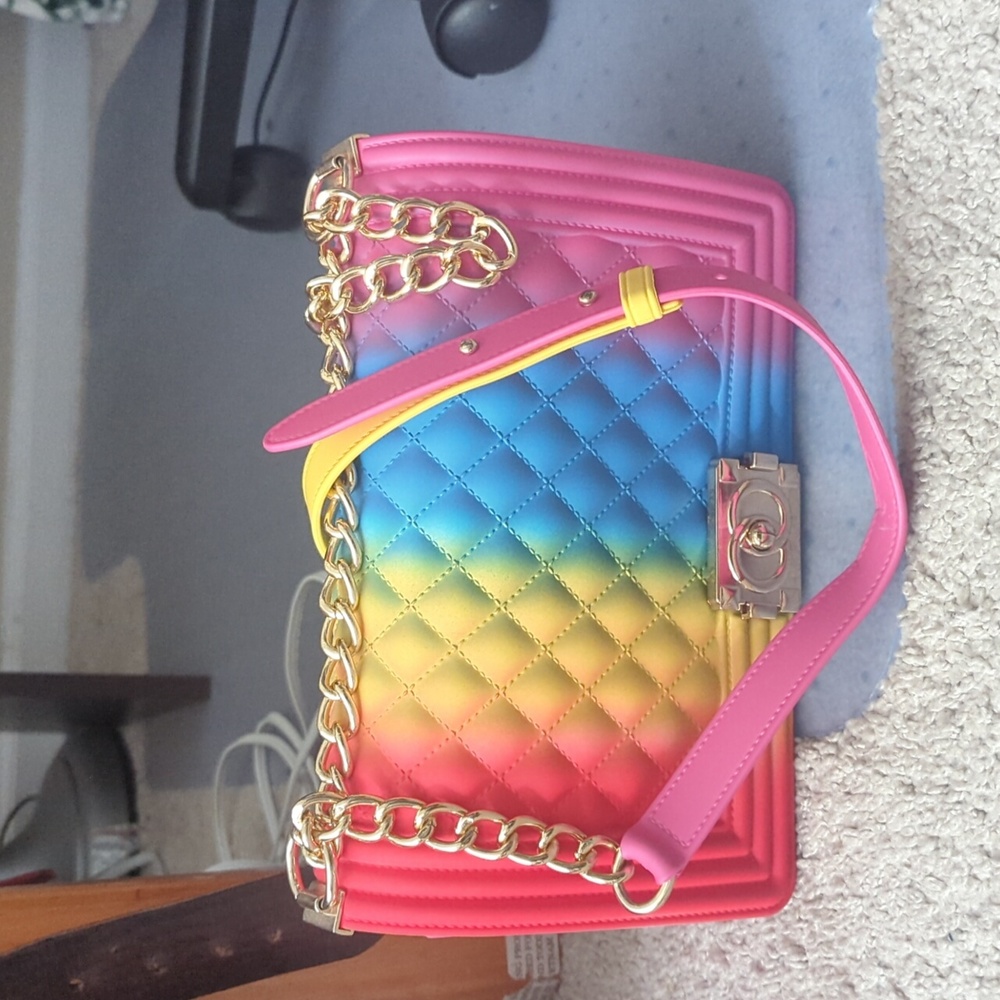 Jelly Purse Medium Rainbow